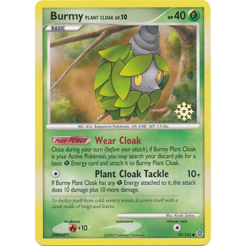 Burmy Plant Cloak (78/132) [Countdown Calendar Promos]