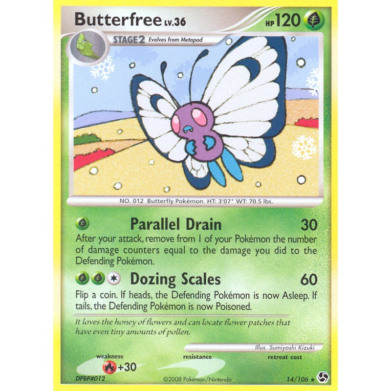 Butterfree (14/106) [Diamond & Pearl: Great Encounters]