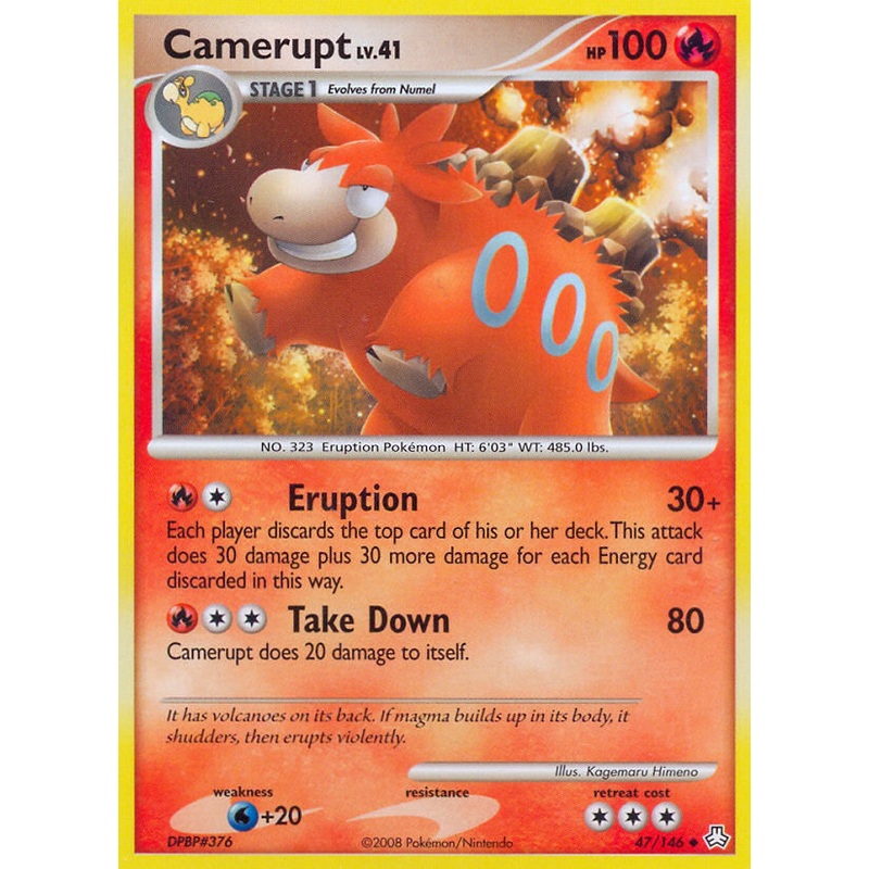 Camerupt (47/146) [Diamond & Pearl: Legends Awakened]