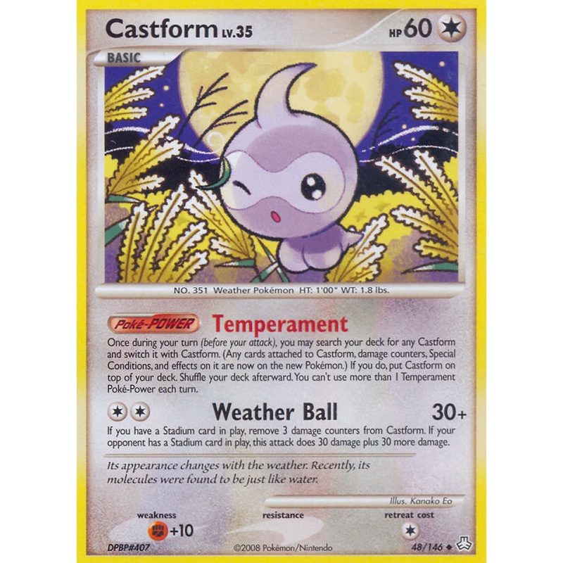 Castform (48/146) [Diamond & Pearl: Legends Awakened]