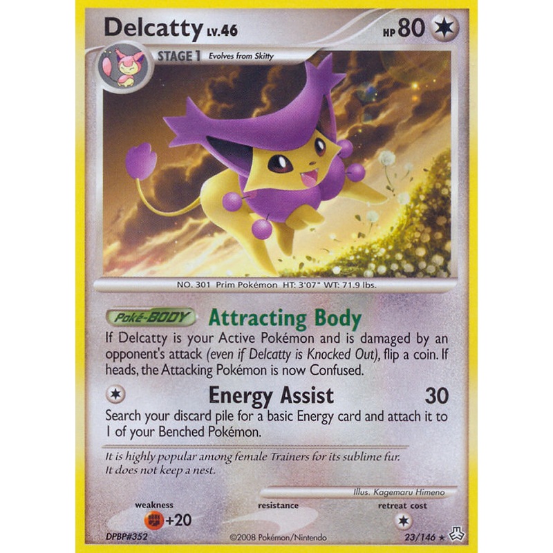 Delcatty (23/146) [Diamond & Pearl: Legends Awakened]
