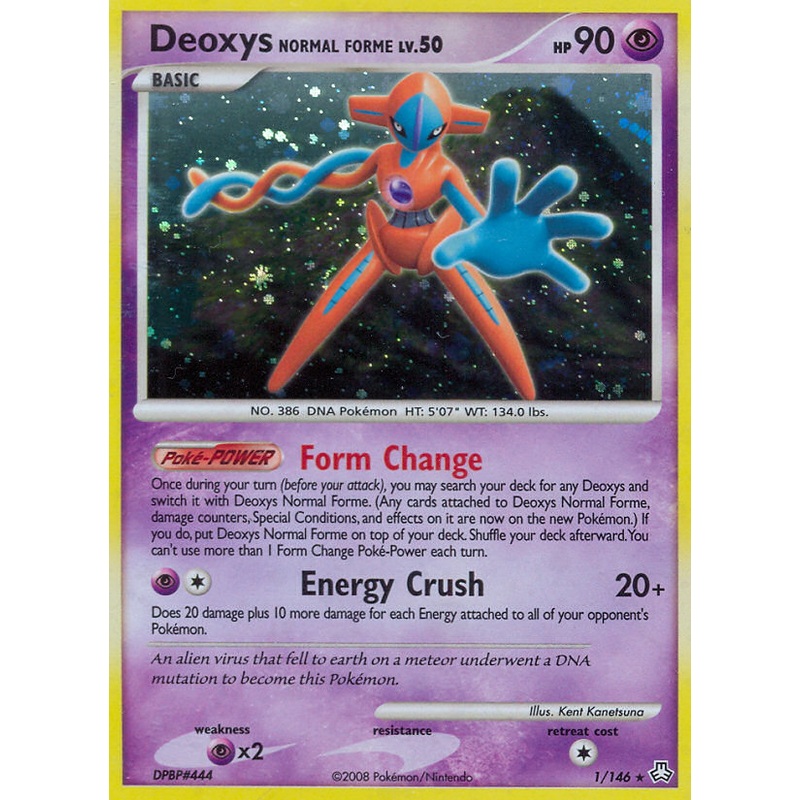 Deoxys Normal Forme (1/146) [Diamond & Pearl: Legends Awakened]
