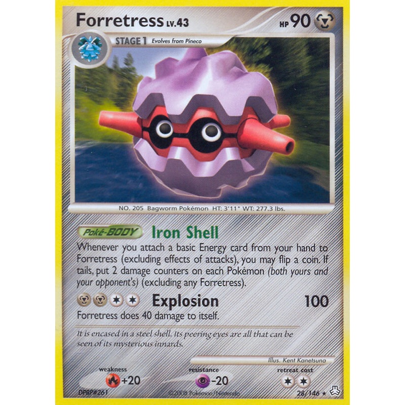 Forretress (28/146) [Diamond & Pearl: Legends Awakened]