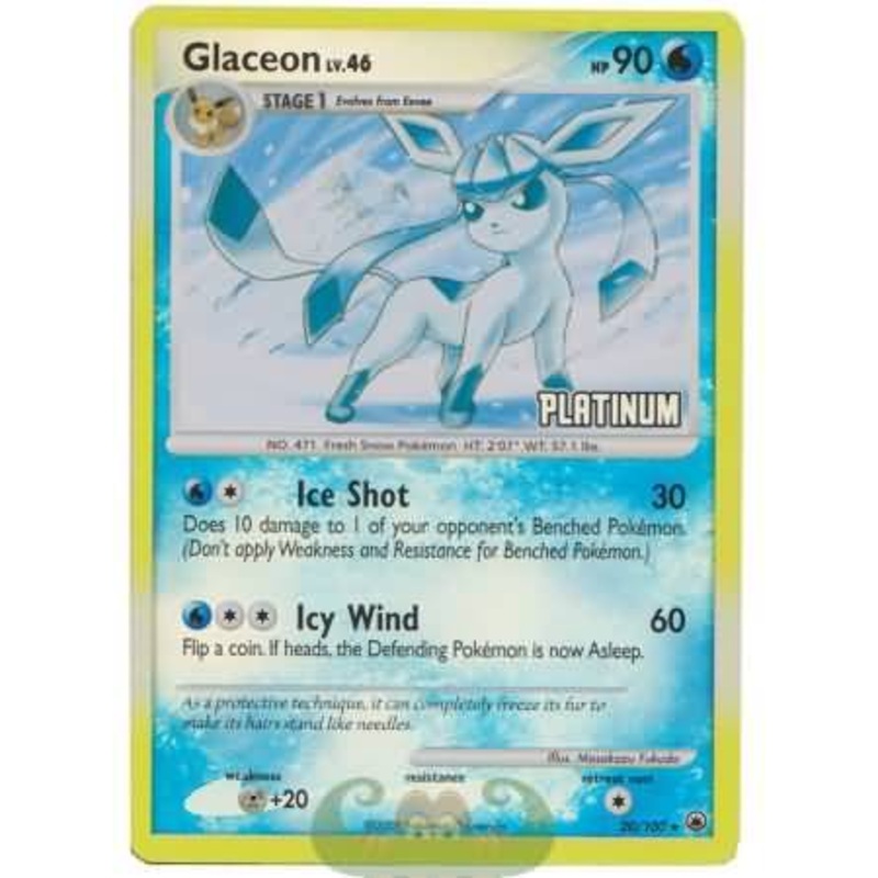 Glaceon (20/100) [Burger King Promos: 2009 Collection]