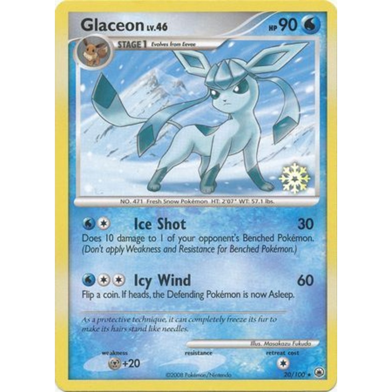 Glaceon (20/100) [Countdown Calendar Promos]