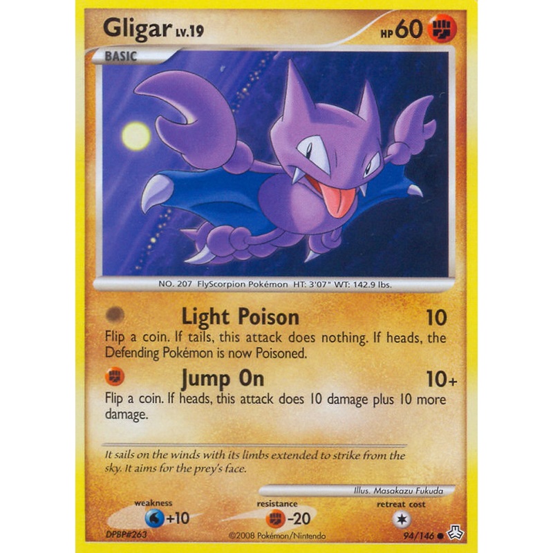Gligar (94/146) [Diamond & Pearl: Legends Awakened]