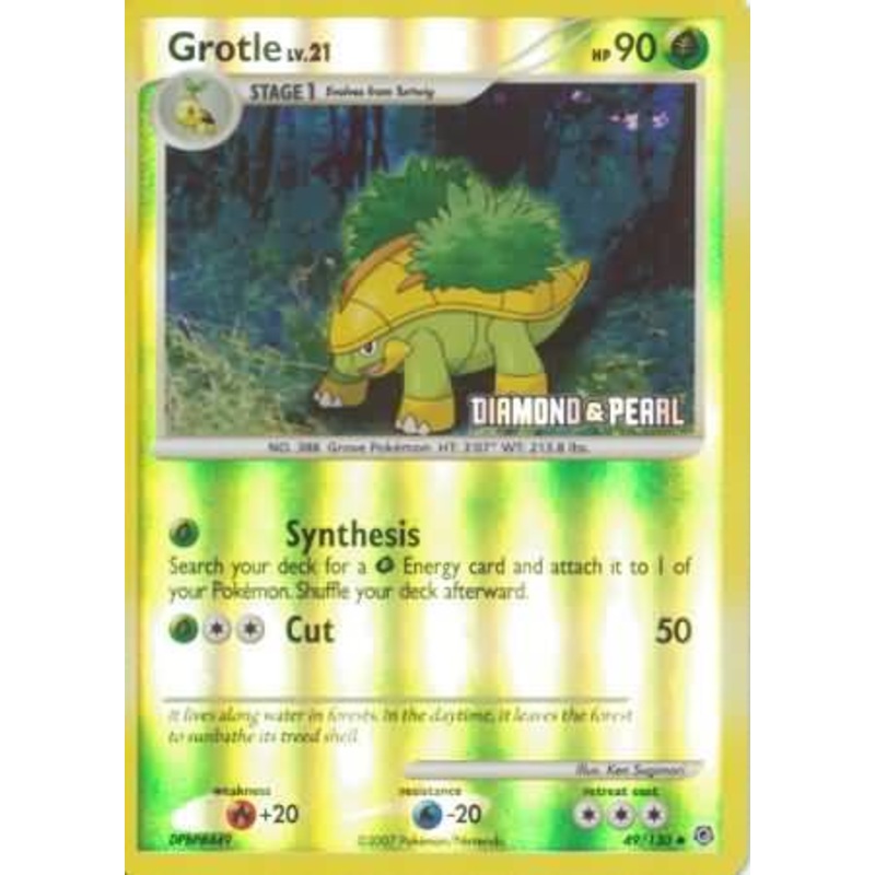 Grotle (49/130) [Burger King Promos: 2008 Collection]