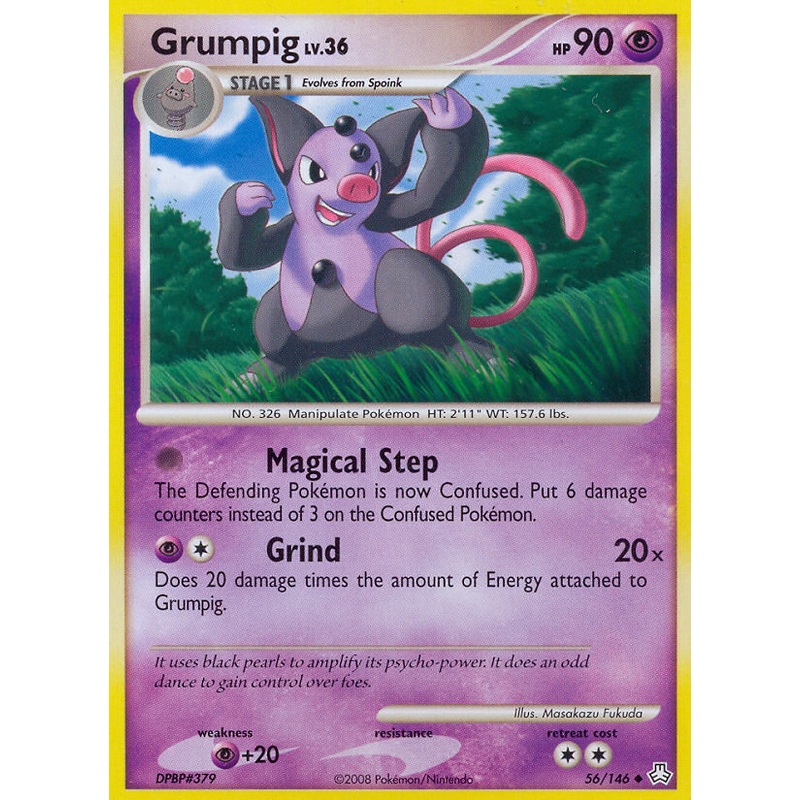 Grumpig (56/146) [Diamond & Pearl: Legends Awakened]
