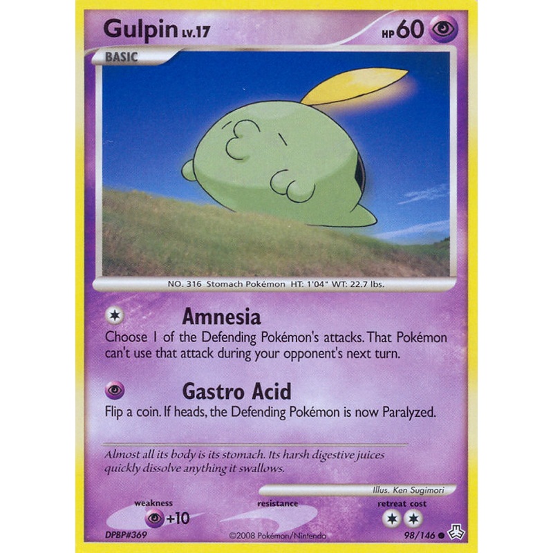 Gulpin (98/146) [Diamond & Pearl: Legends Awakened]