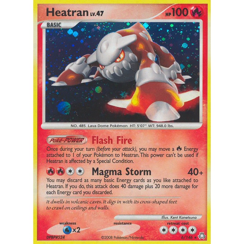 Heatran (6/146) [Diamond & Pearl: Legends Awakened]