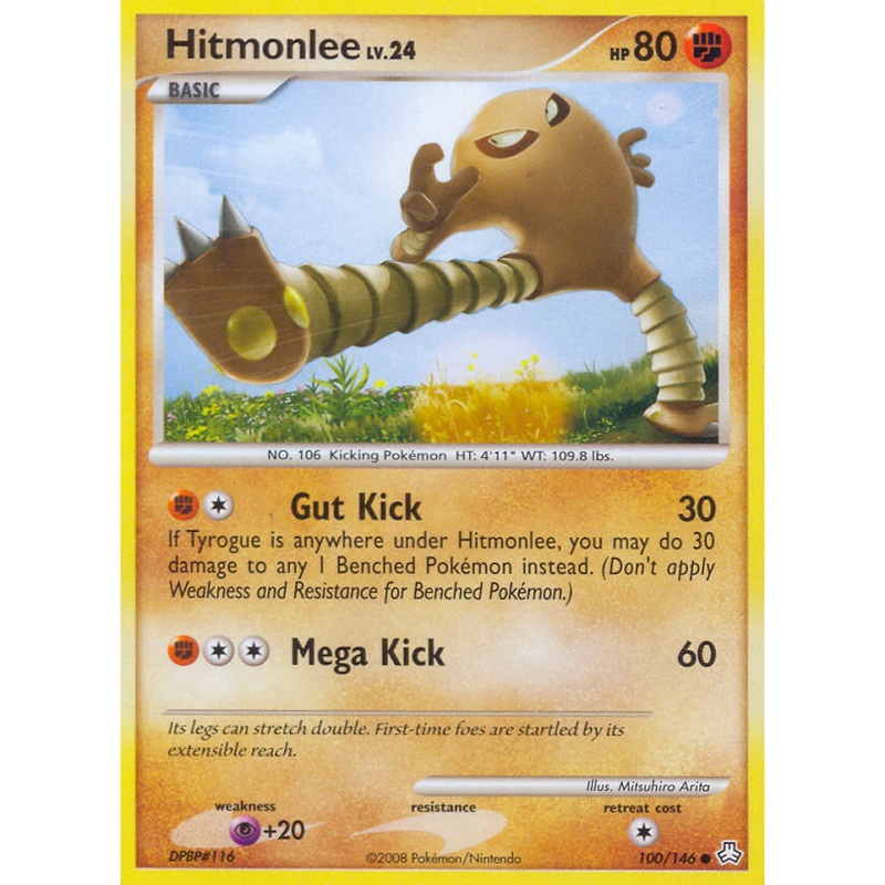 Hitmonlee (100/146) [Diamond & Pearl: Legends Awakened]