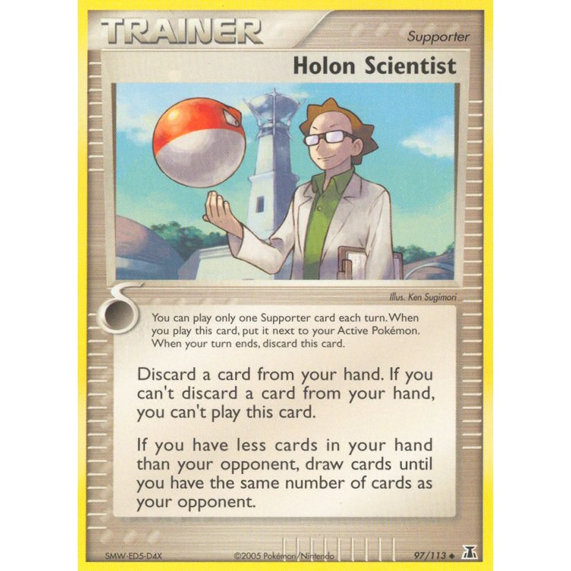 Holon Scientist (97/113) [EX: Delta Species]