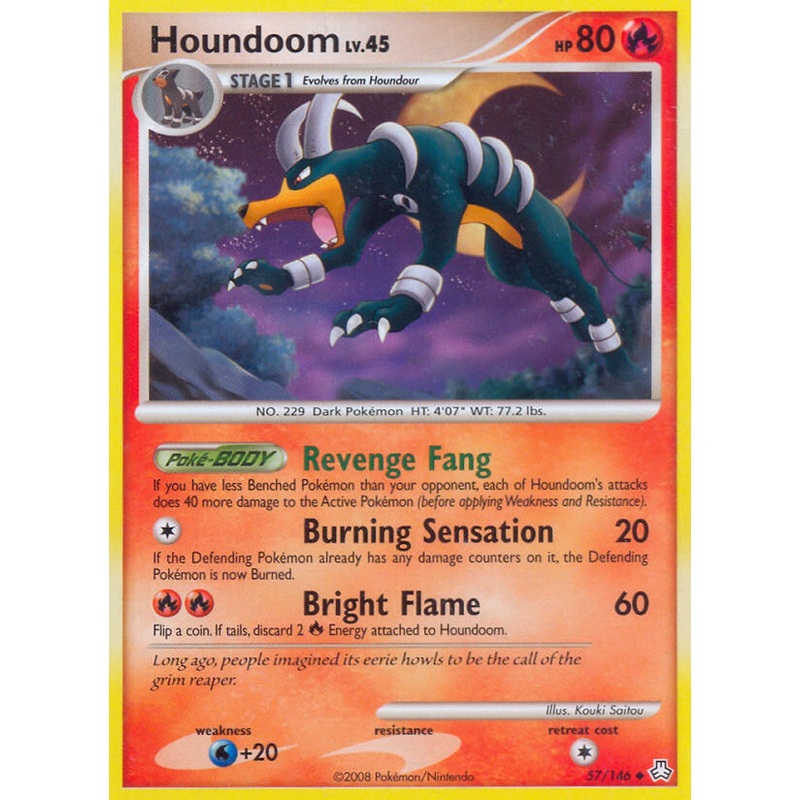 Houndoom (57/146) [Diamond & Pearl: Legends Awakened]