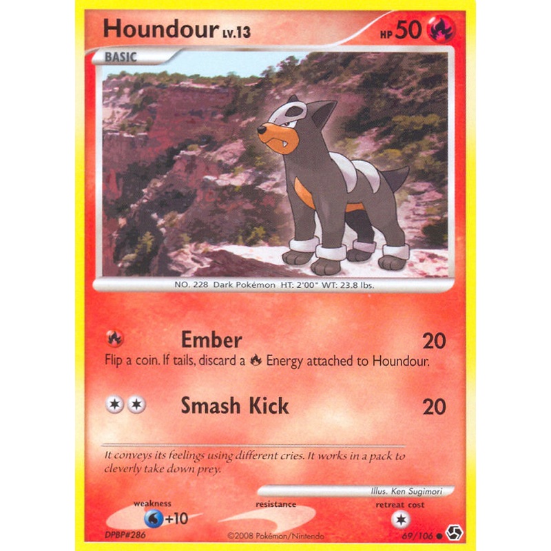 Houndour (69/106) [Diamond & Pearl: Great Encounters]