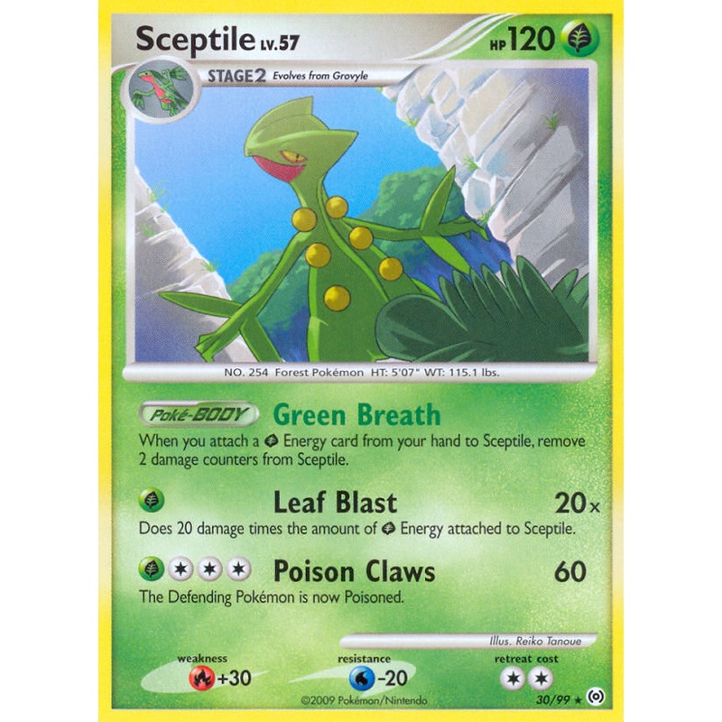 Sceptile (30/99) [Platinum: Arceus]