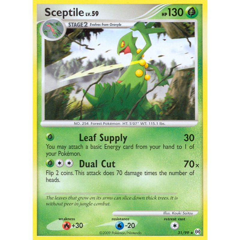 Sceptile (31/99) [Platinum: Arceus]