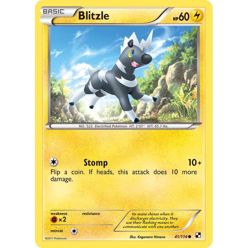 Blitzle (41/114) [Black & White: Base Set]