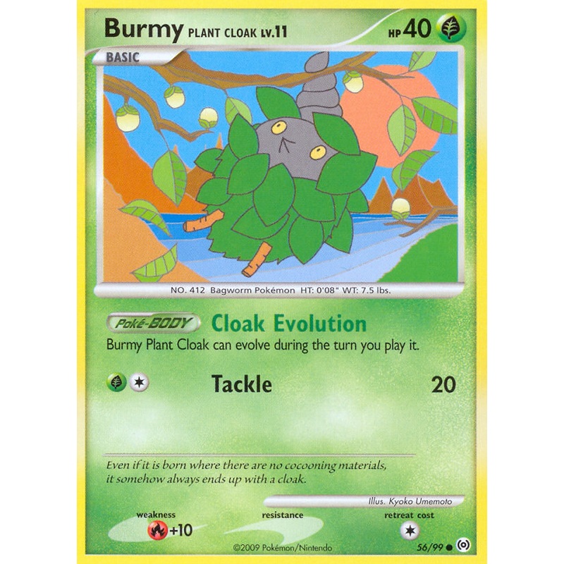 Burmy Plant Cloak (56/99) [Platinum: Arceus]