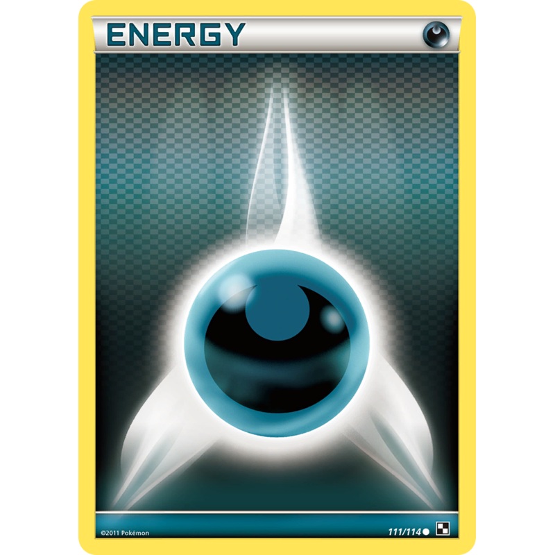 Darkness Energy (111/114) [Black & White: Base Set]