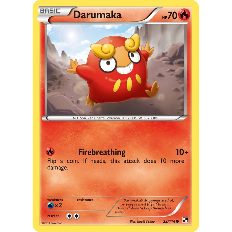 Darumaka (23/114) [Black & White: Base Set]