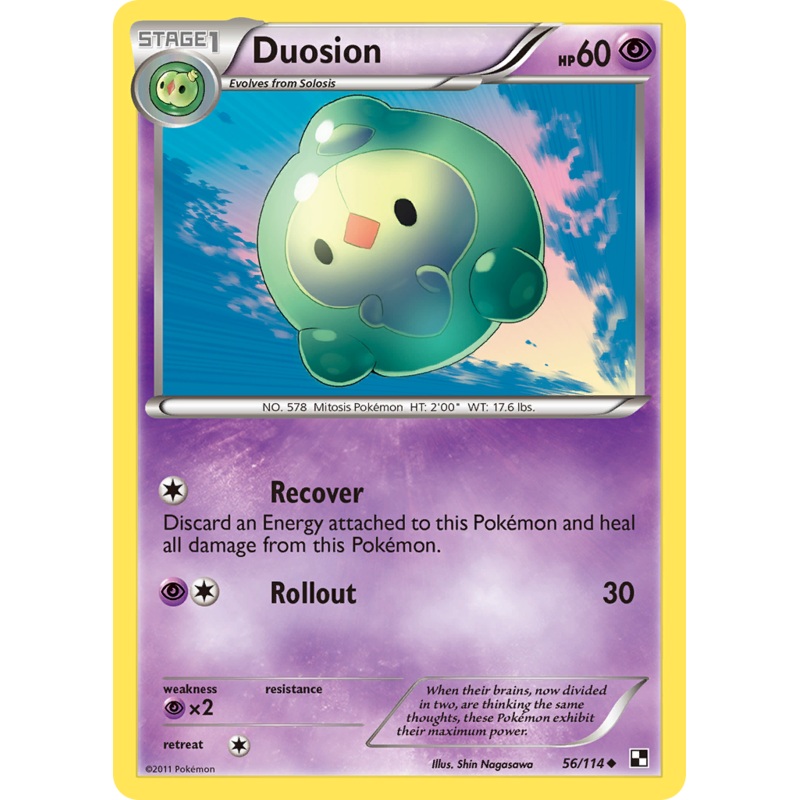 Duosion (56/114) [Black & White: Base Set]