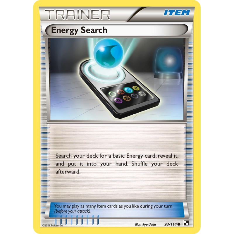 Energy Search (93/114) [Black & White: Base Set]