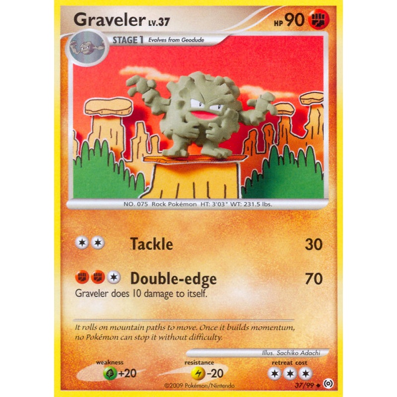 Graveler (37/99) [Platinum: Arceus]