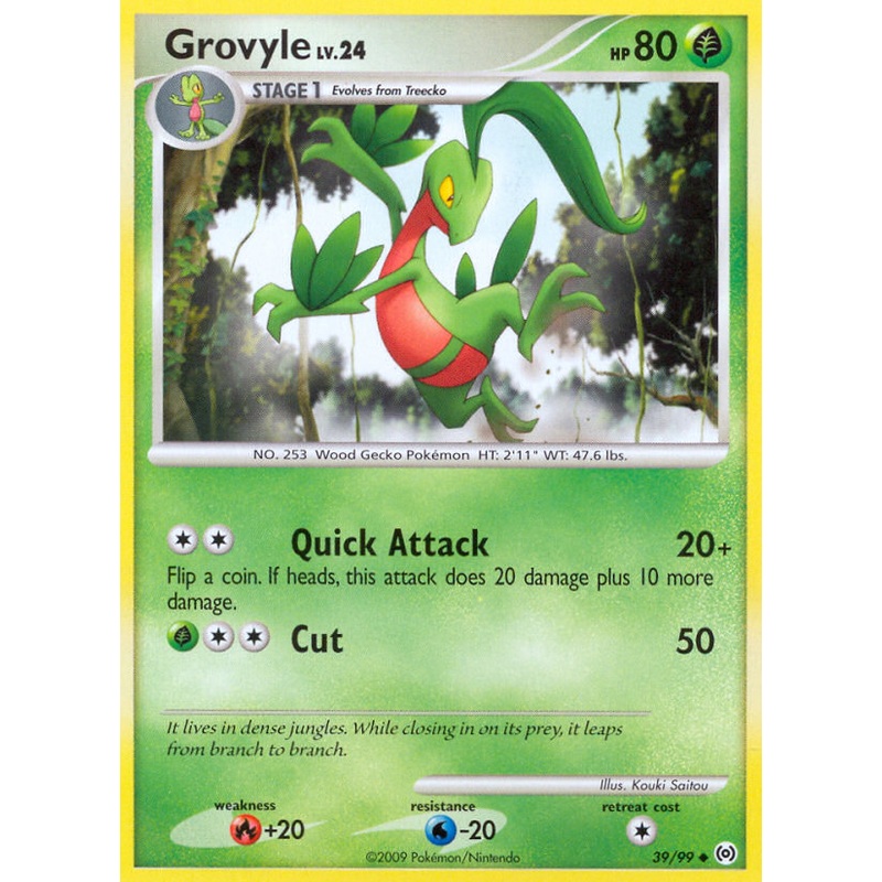 Grovyle (39/99) [Platinum: Arceus]