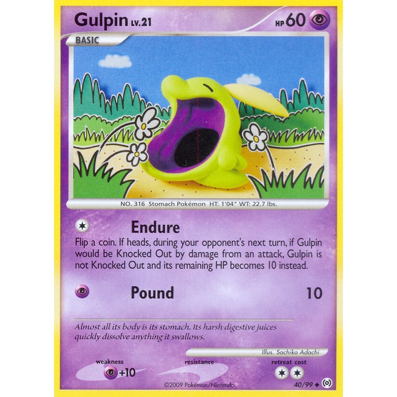 Gulpin (40/99) [Platinum: Arceus]