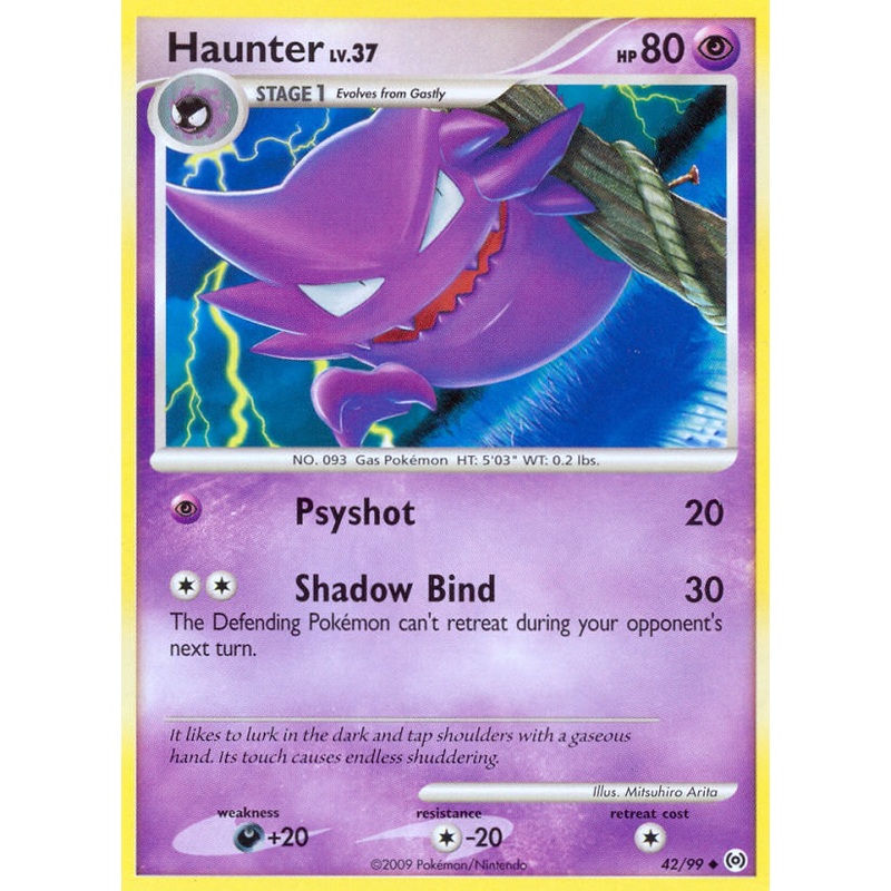 Haunter (42/99) [Platinum: Arceus]