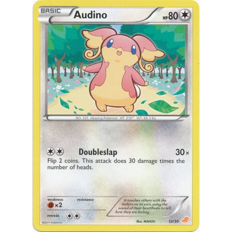 Audino (12/30) [Black & White: Trainer Kit - Excadrill]