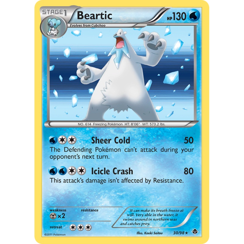 Beartic (30/98) [Black & White: Emerging Powers]