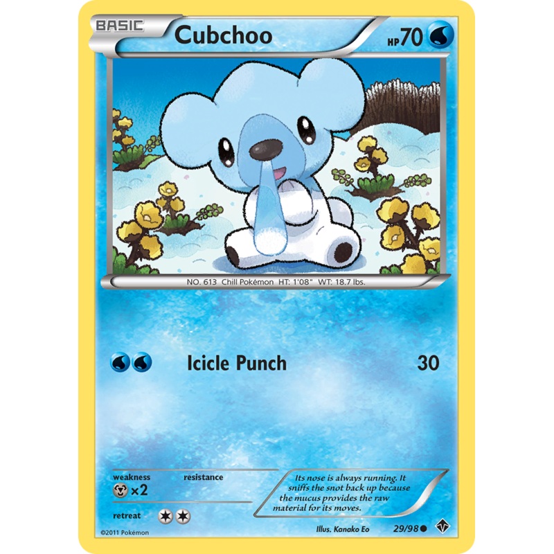 Cubchoo (29/98) [Black & White: Emerging Powers]