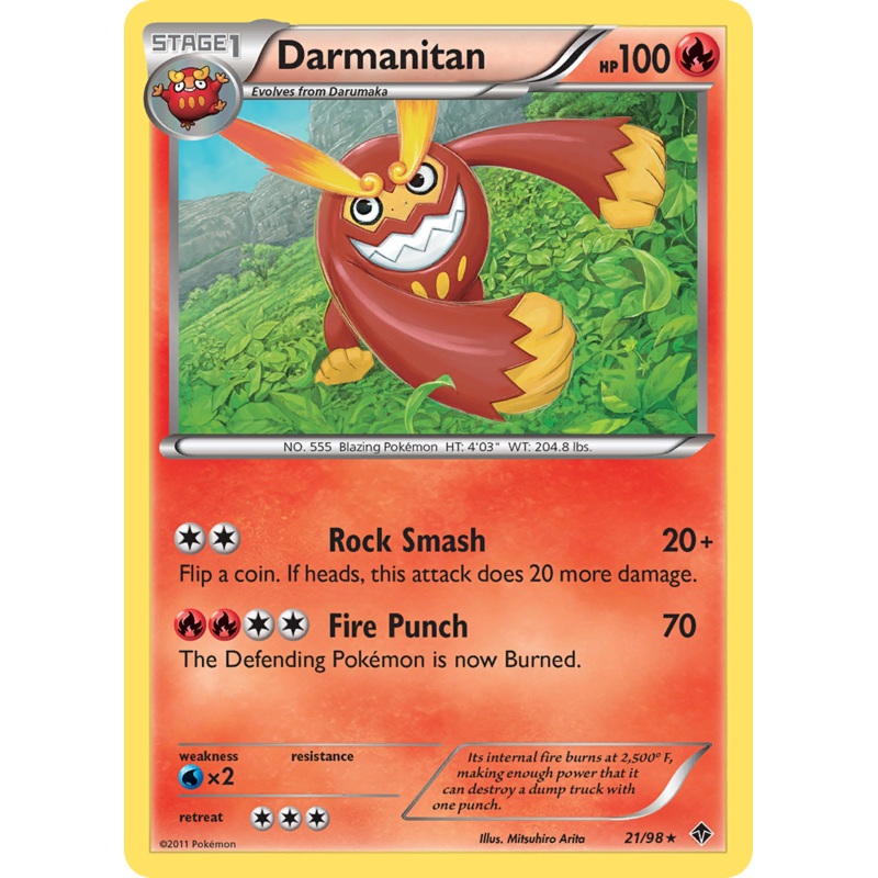 Darmanitan (21/98) [Black & White: Emerging Powers]