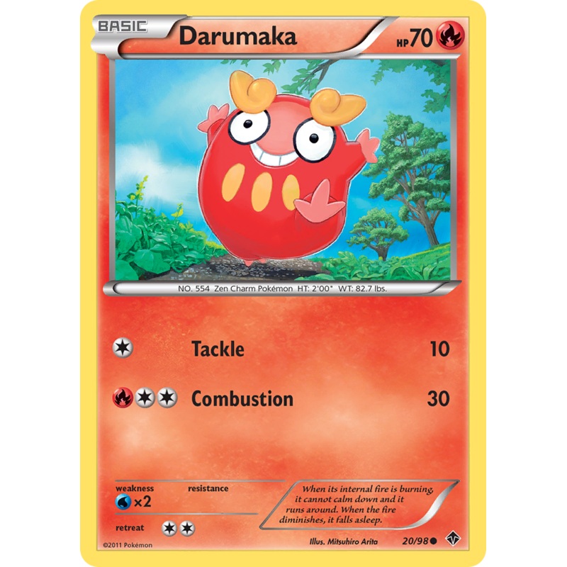 Darumaka (20/98) [Black & White: Emerging Powers]