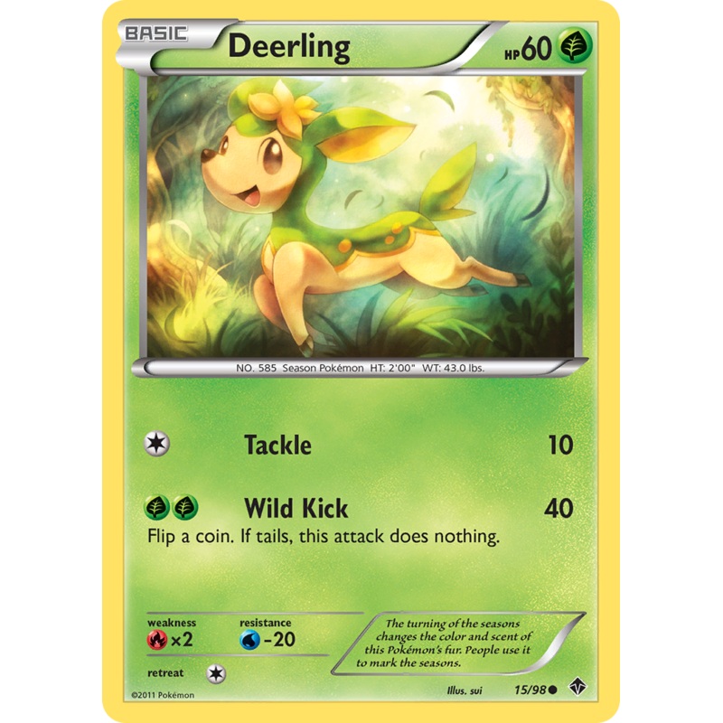 Deerling (15/98) [Black & White: Emerging Powers]