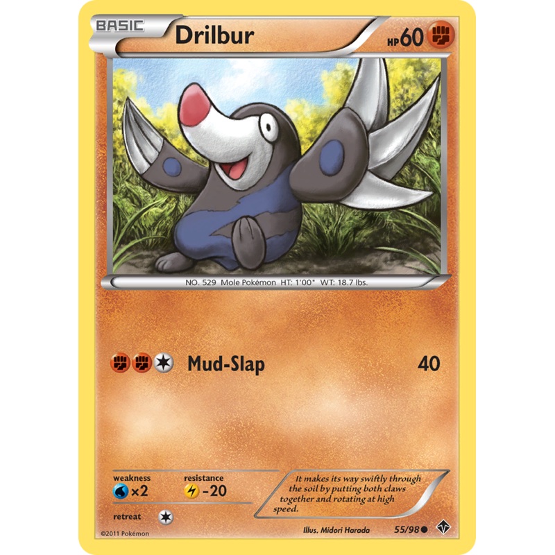 Drilbur (55/98) [Black & White: Emerging Powers]