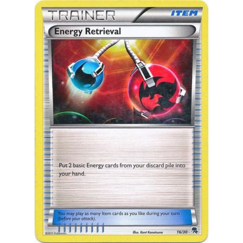 Energy Retrieval (16/30) [Black & White: Trainer Kit - Zoroark]