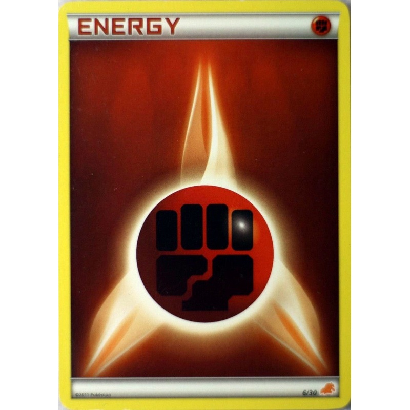 Fighting Energy (6/30) [Black & White: Trainer Kit - Excadrill]