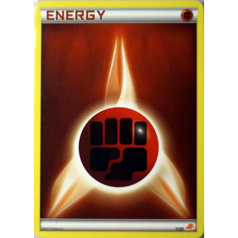 Fighting Energy (7/30) [Black & White: Trainer Kit - Excadrill]
