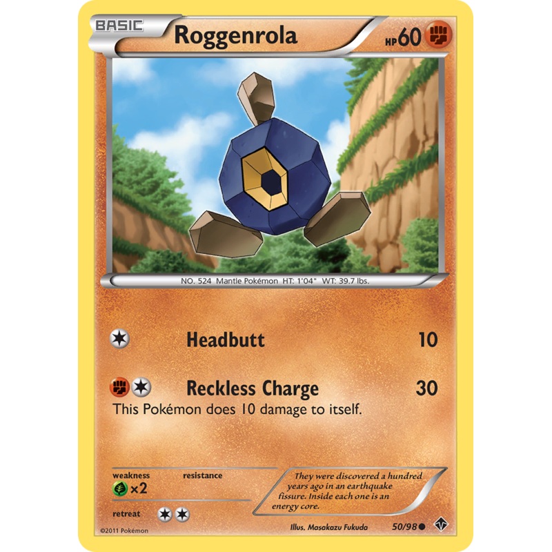 Roggenrola (50/98) [Black & White: Emerging Powers]