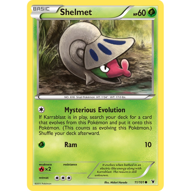 Shelmet (11/101) [Black & White: Noble Victories]