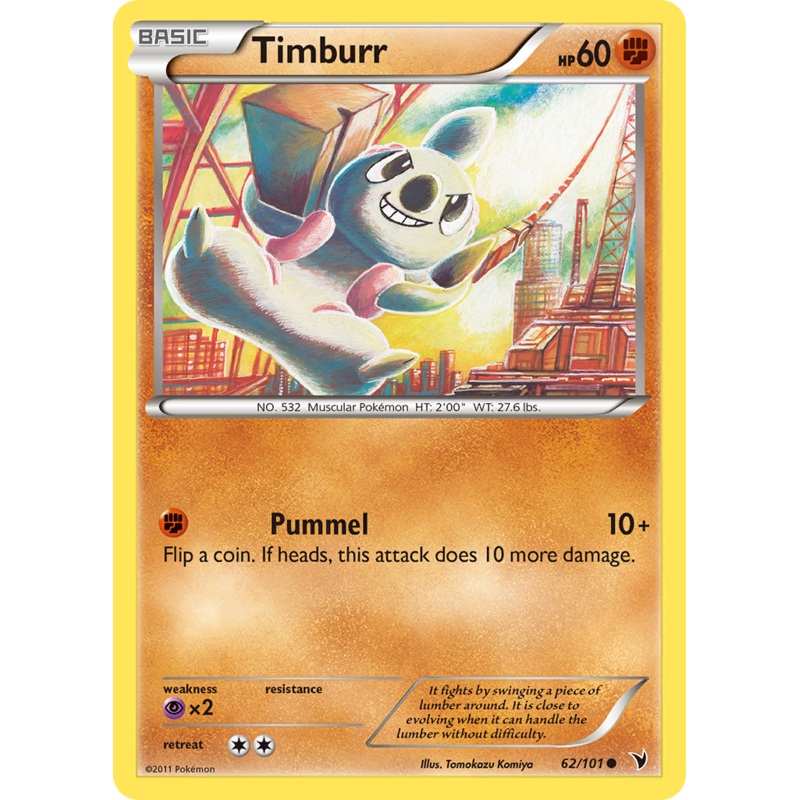 Timburr (62/101) [Black & White: Noble Victories]