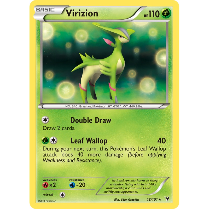 Virizion (13/101) [Black & White: Noble Victories]