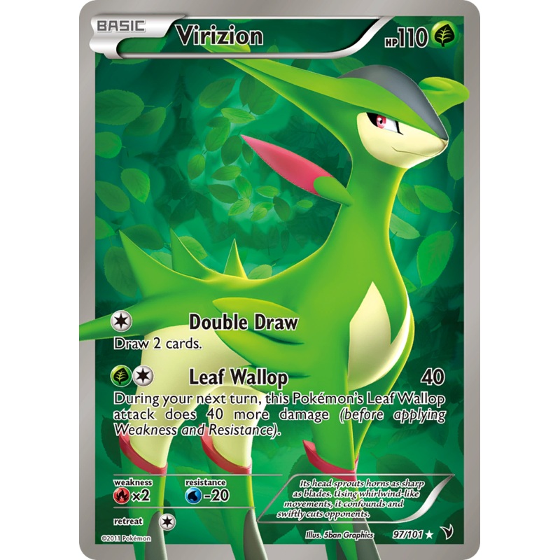 Virizion (97/101) [Black & White: Noble Victories]