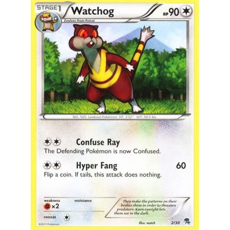 Watchog (2/30) [Black & White: Trainer Kit - Zoroark]