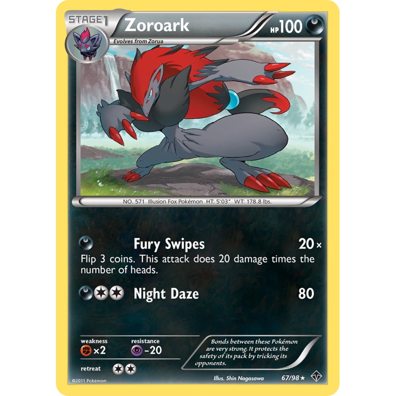 Zoroark (67/98) [Black & White: Emerging Powers]