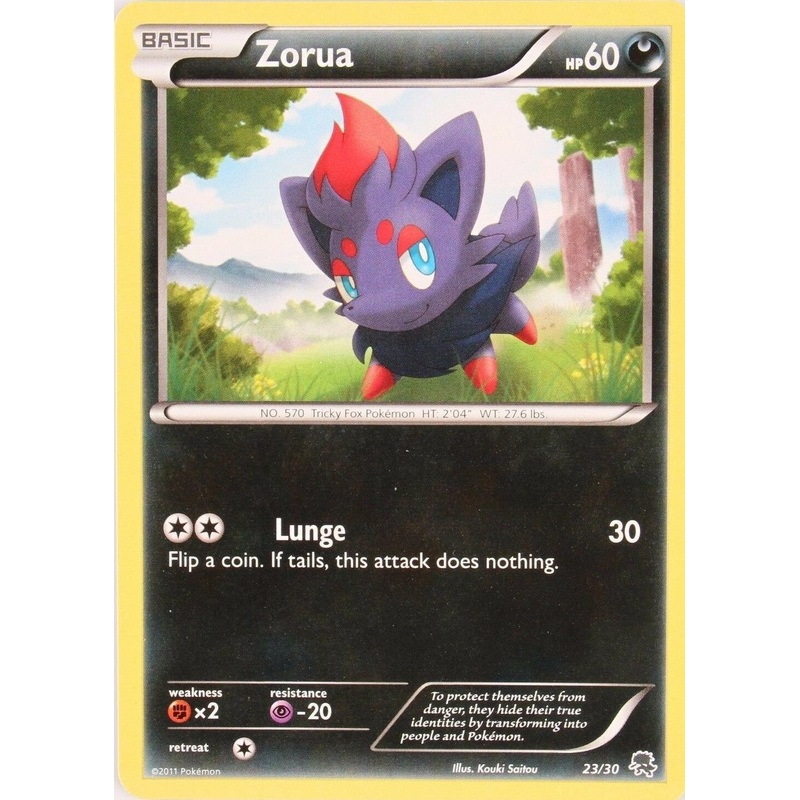Zorua (23/30) [Black & White: Trainer Kit - Zoroark]
