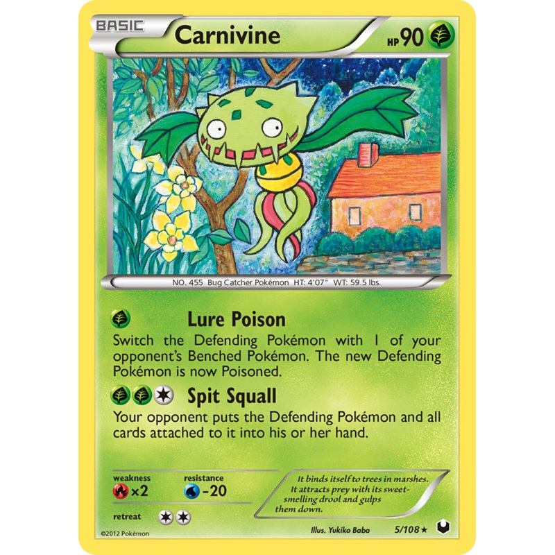 Carnivine (5/108) [Black & White: Dark Explorers]