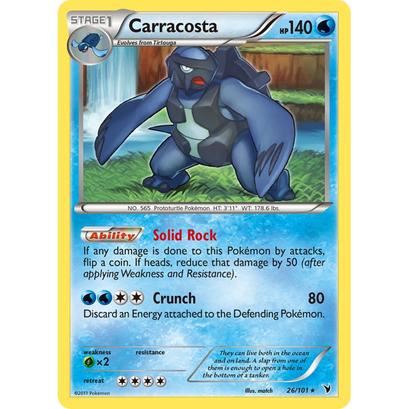 Carracosta (26/101) [Black & White: Noble Victories]